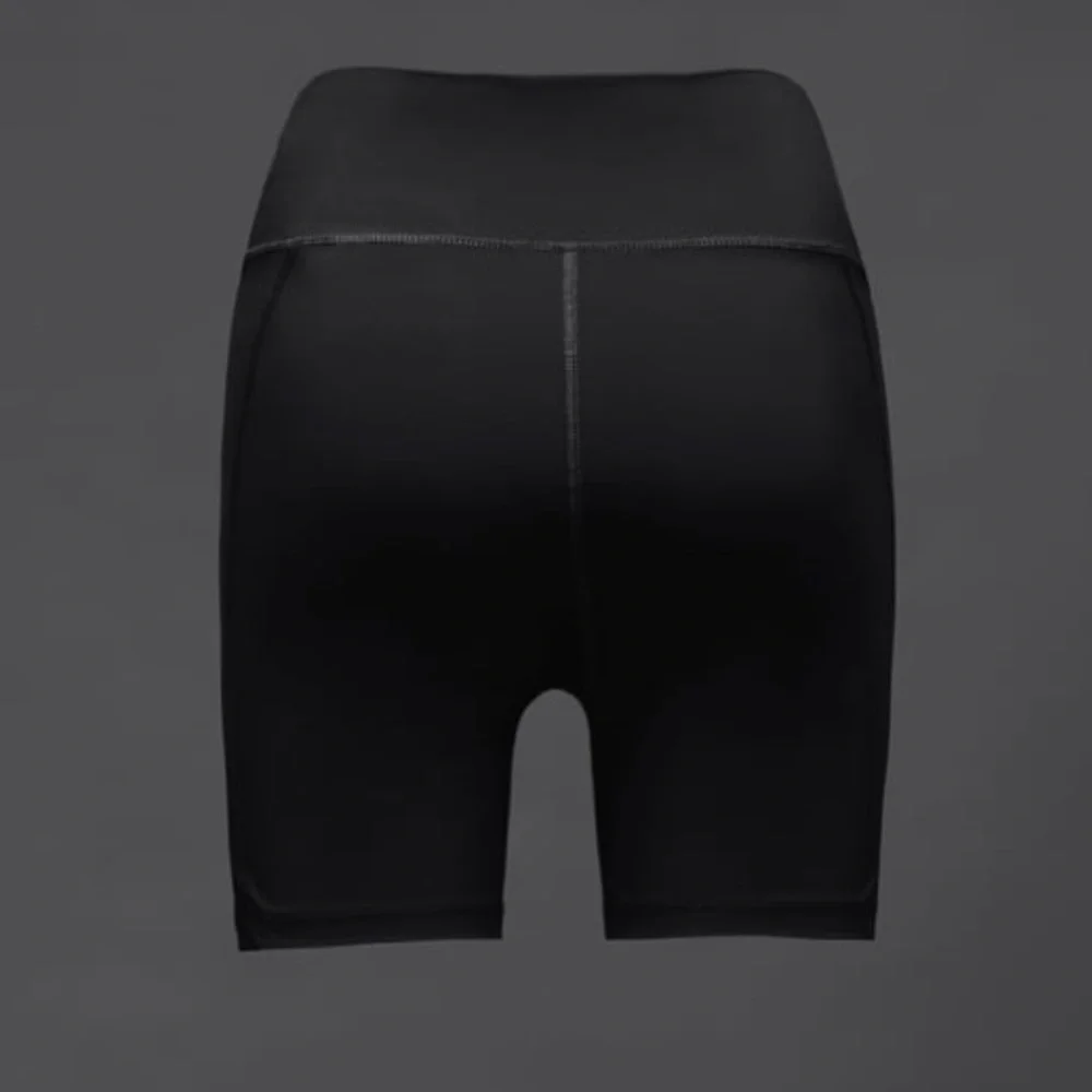 Zara Women Athletic Black Summer Biker Beach Short Size L‎
